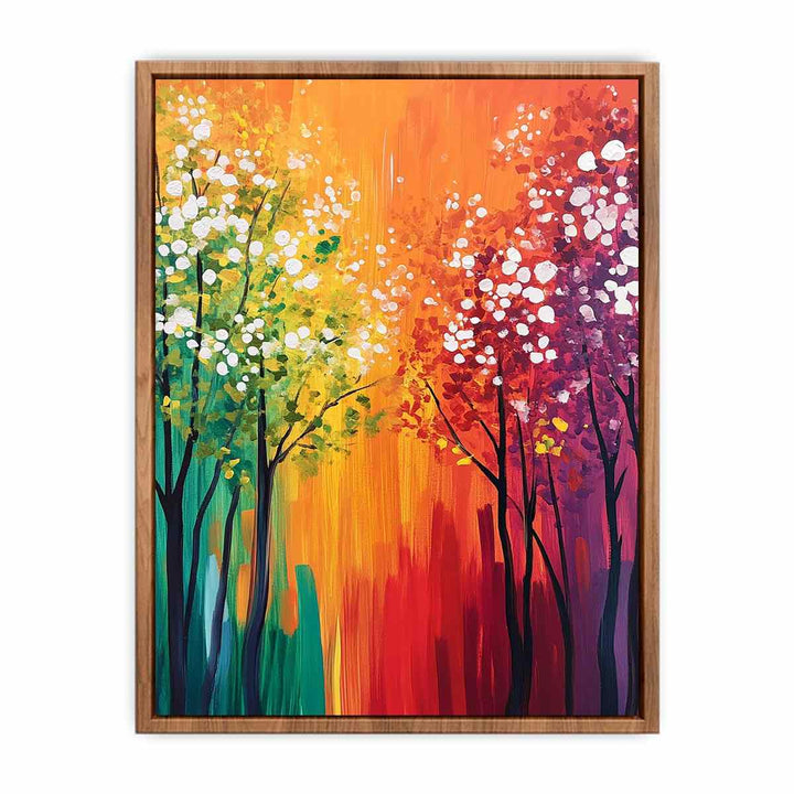 Colorfull I Canvas Painting 