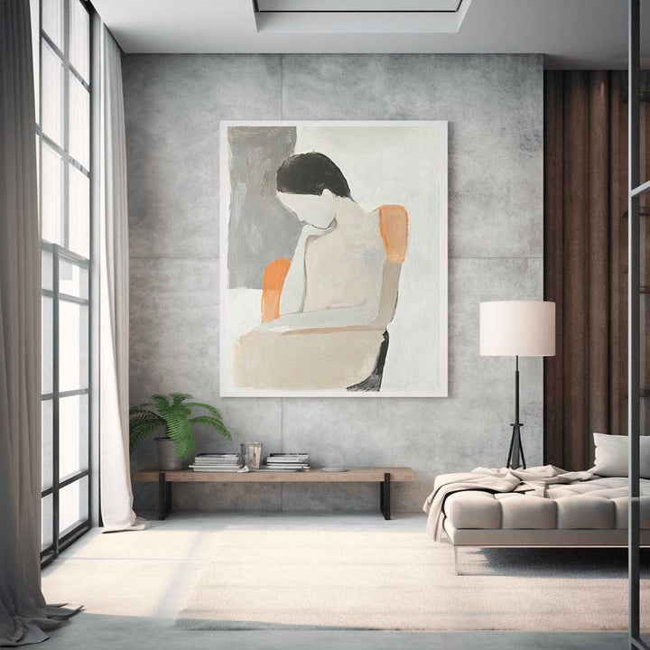 Close Attention Canvas Painting 