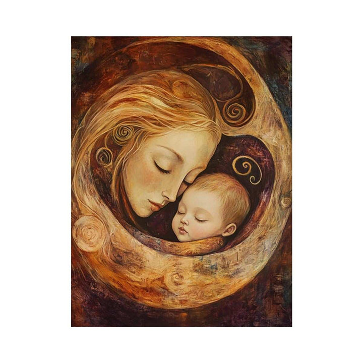 Mother Oil Painting 