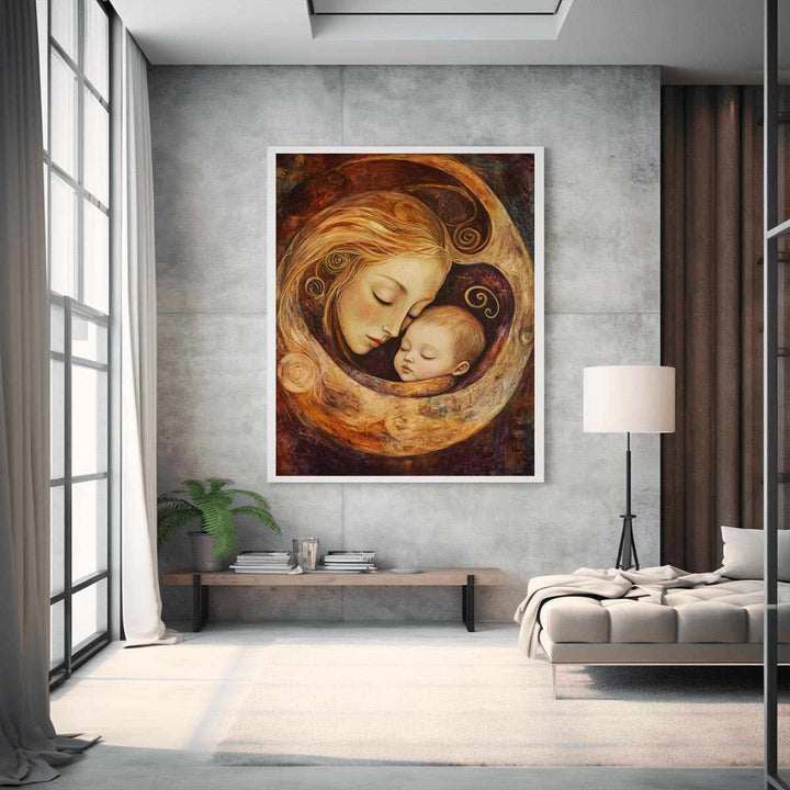 Mother Canvas Painting 