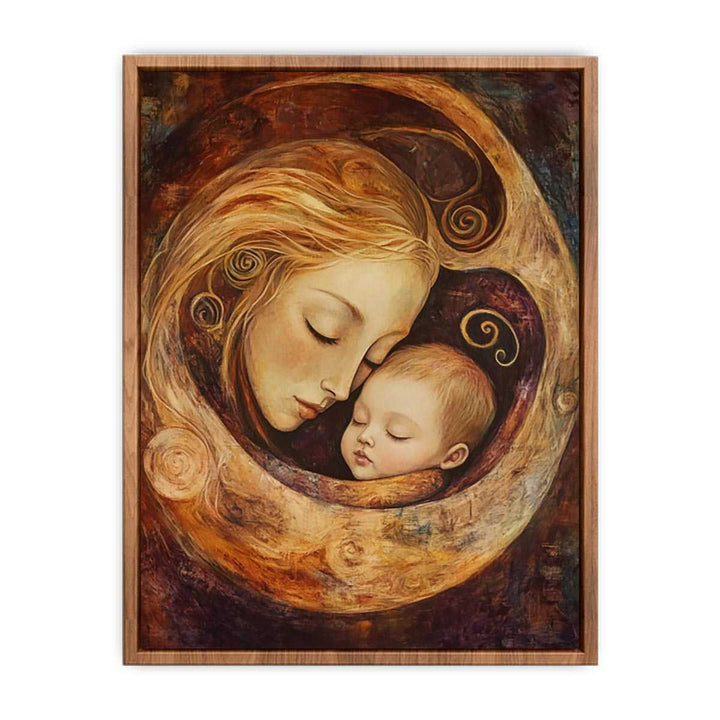 Mother Canvas Painting 