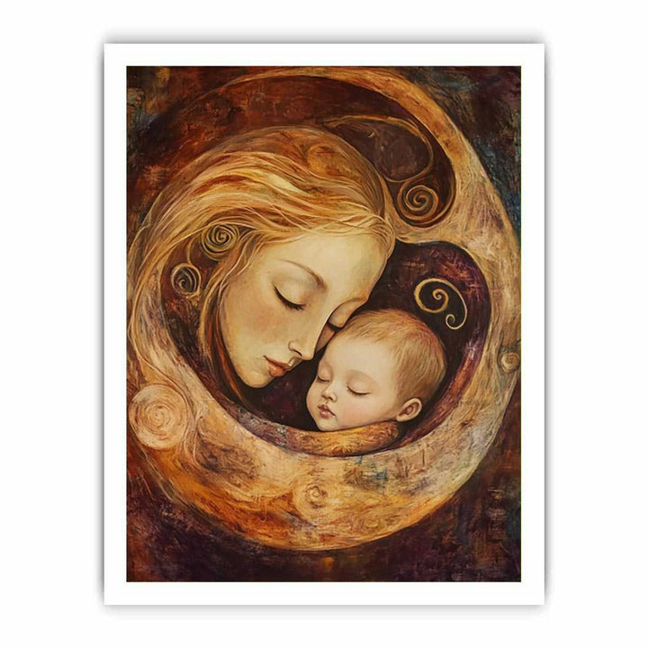 Mother Canvas Painting 