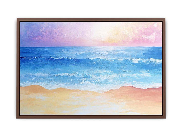 Serene Sea II Canvas Painting 