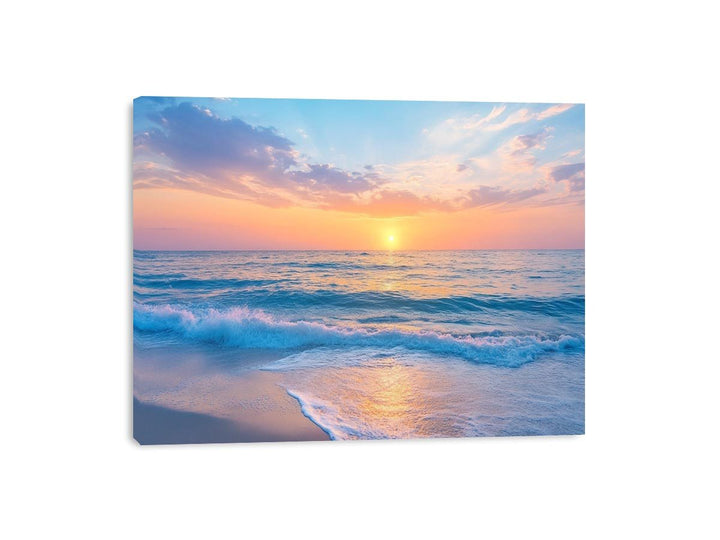 Serene Sea III Canvas Painting 