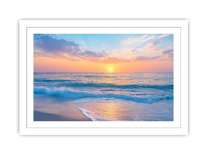 Serene Sea III Canvas Painting 