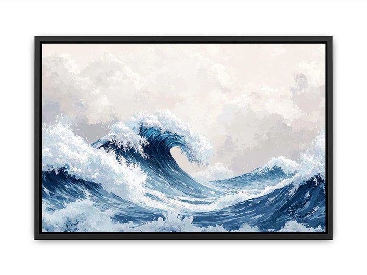 Great Wave Canvas Painting 