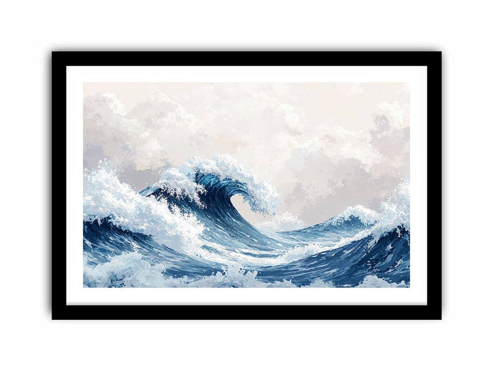 Great Wave Canvas Painting 