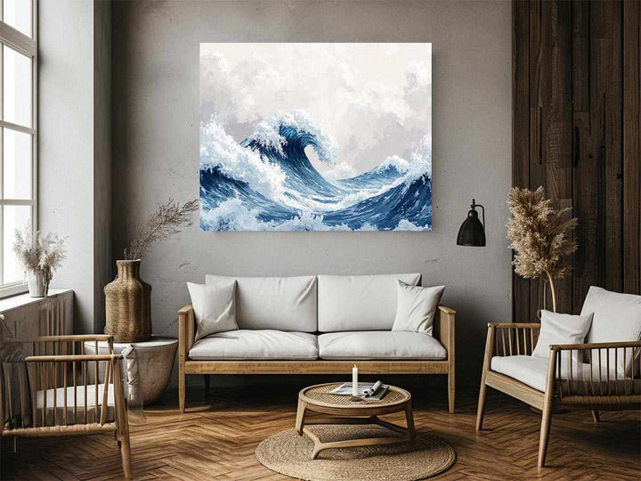 Great Wave Painting 