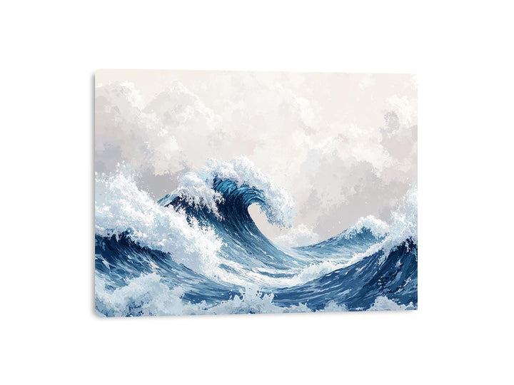 Great Wave Canvas Painting 