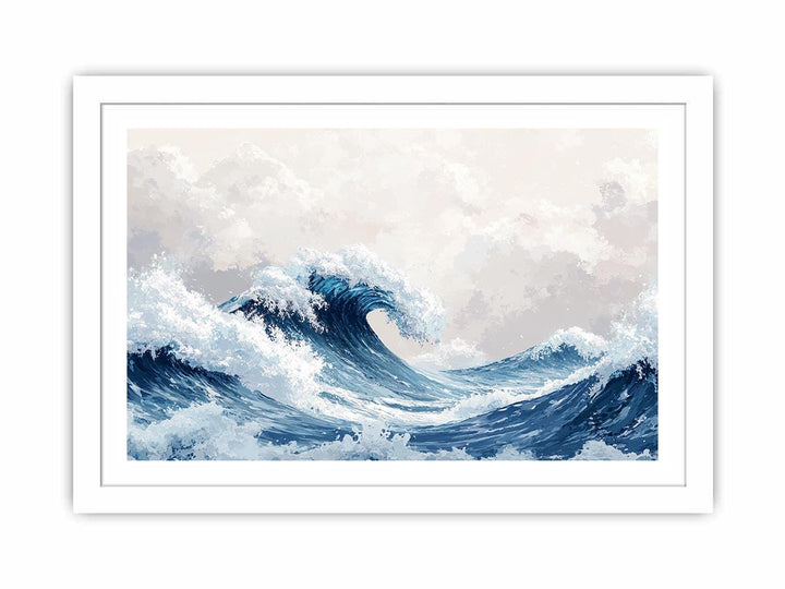 Great Wave Canvas Painting 