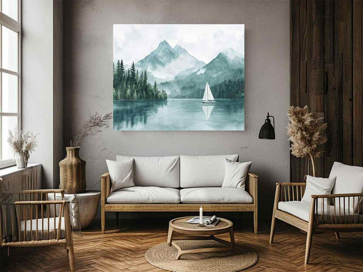 McDonald Lake Painting 