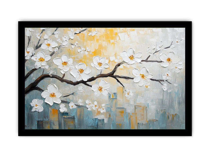 Blooming Canvas Painting 