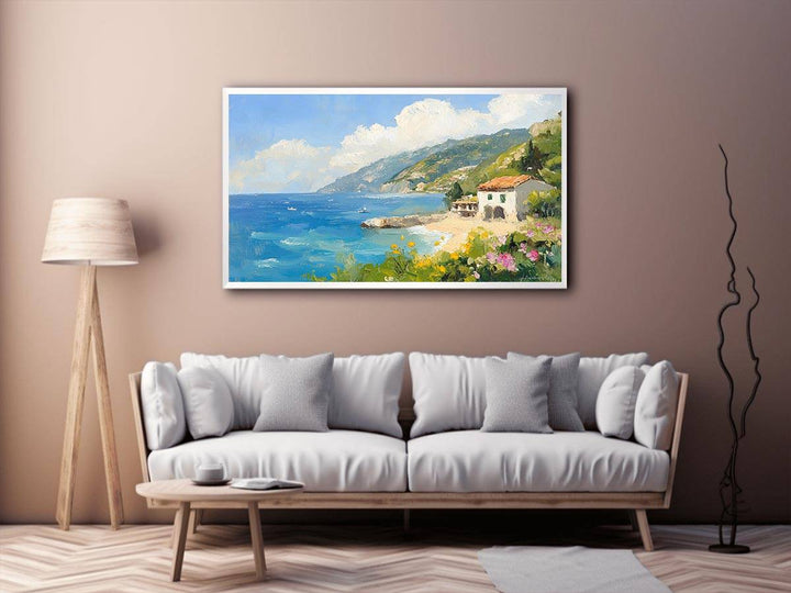 Amalfi Cost II Canvas Painting 