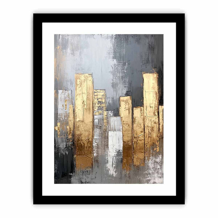 Skyscrapers Canvas Painting 