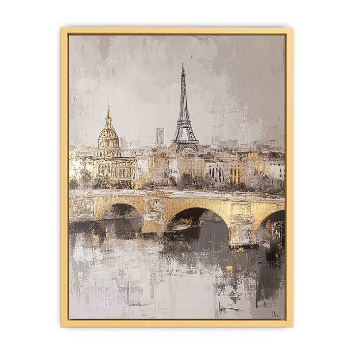 Paris III Canvas Painting 