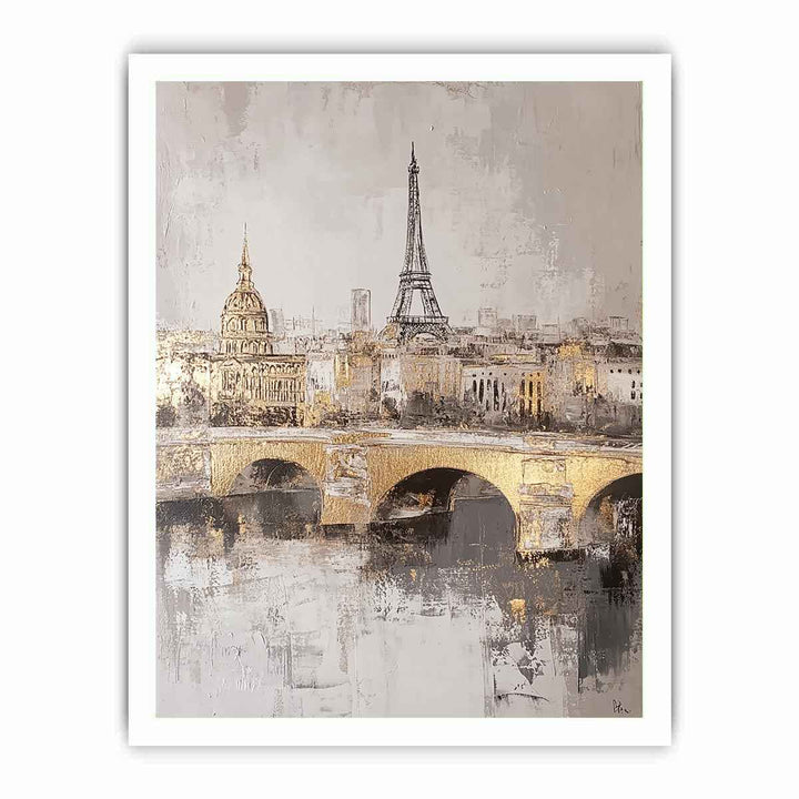 Paris III Canvas Painting 