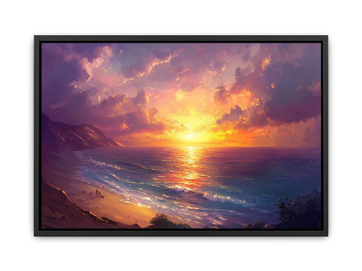 Sunrise Canvas Painting 