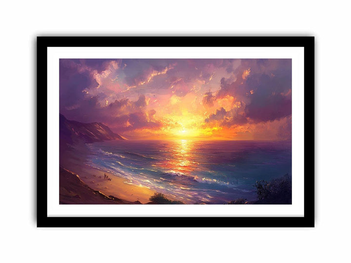 Sunrise Canvas Painting 