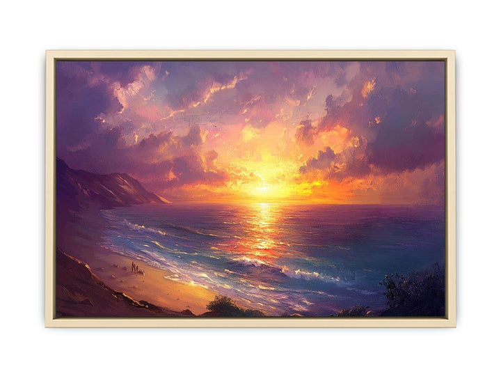 Sunrise Canvas Painting 