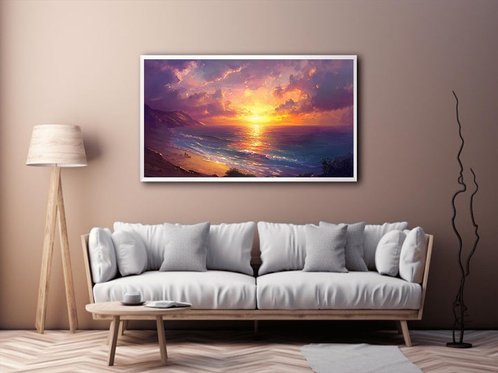 Sunrise Canvas Painting 