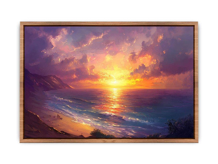 Sunrise Canvas Painting 