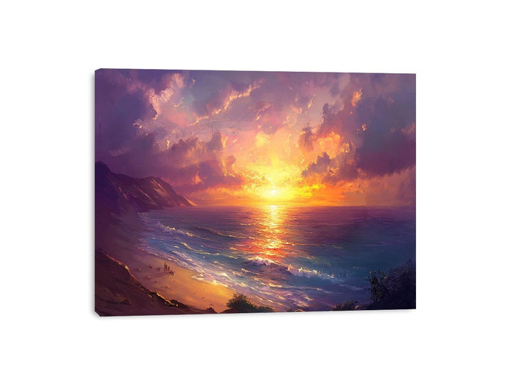 Sunrise Canvas Painting 