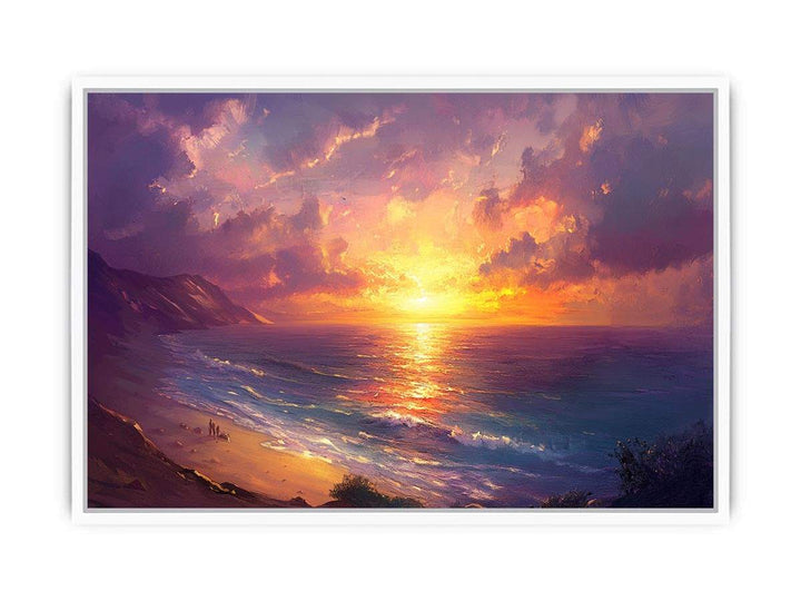 Sunrise Canvas Painting 