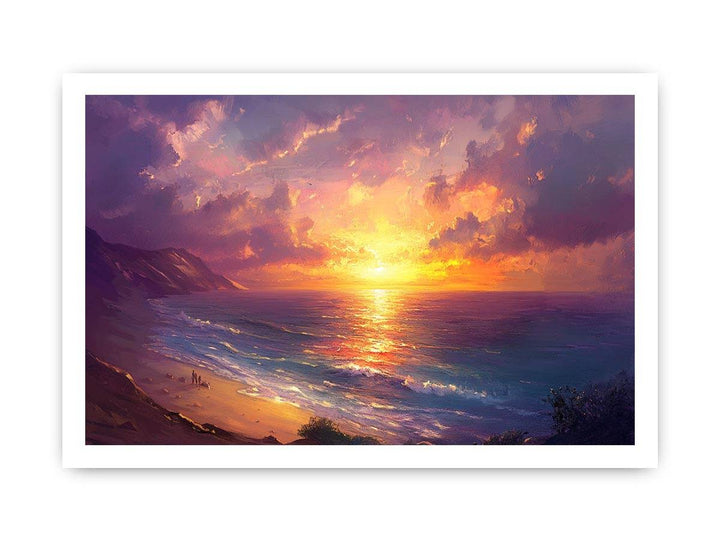 Sunrise Canvas Painting 