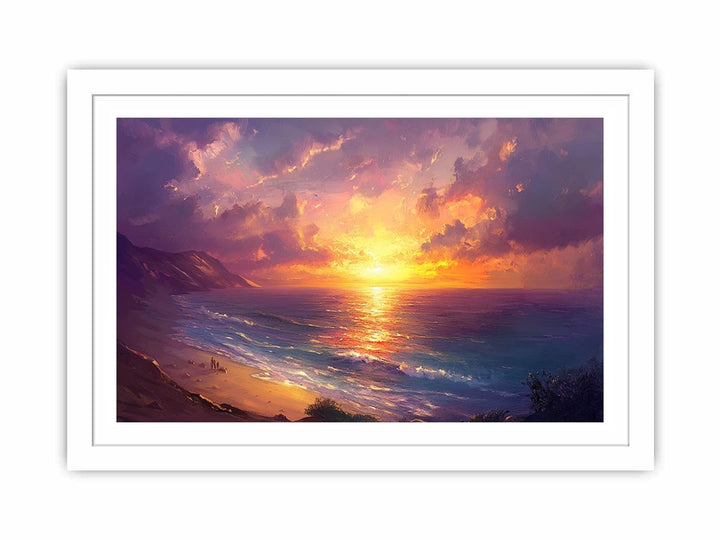 Sunrise Canvas Painting 