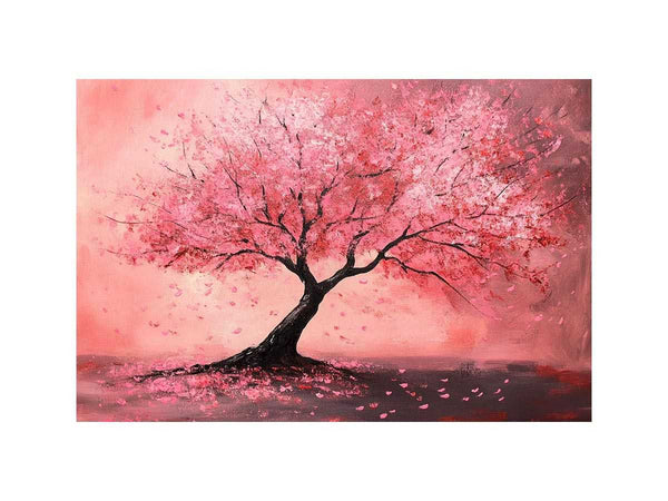 Blossom Tree Oil Painting 