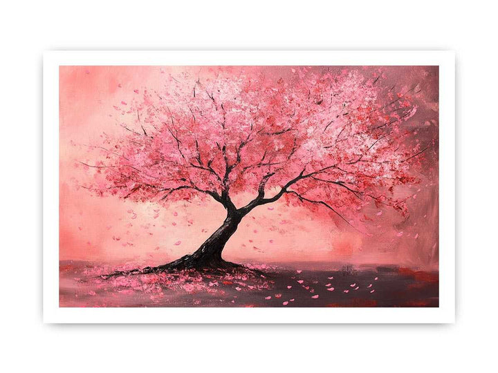 Blossom Tree Canvas Painting 