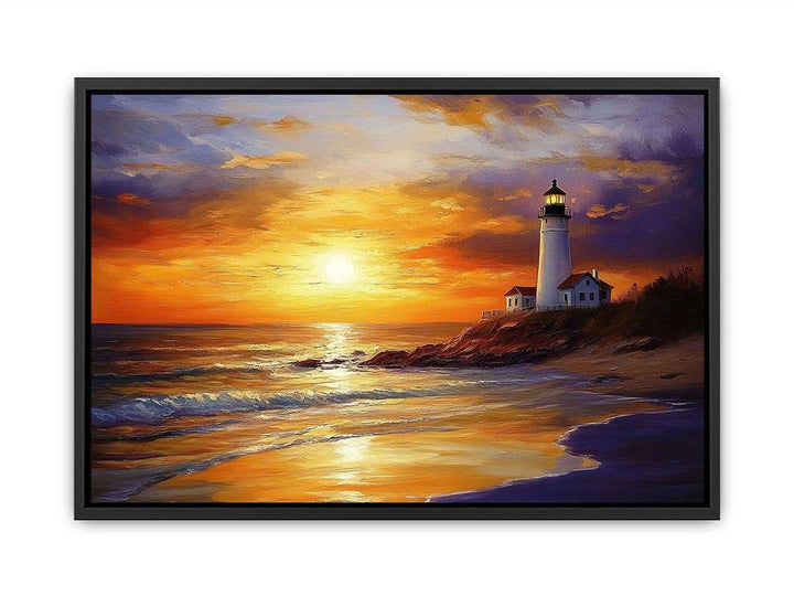 Lighhouse I Canvas Painting 