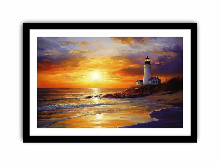 Lighhouse I Canvas Painting 