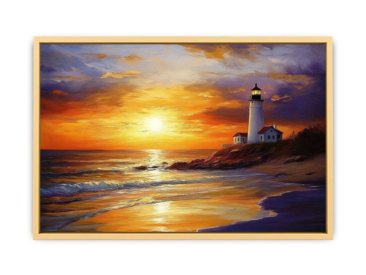 Lighhouse I Canvas Painting 