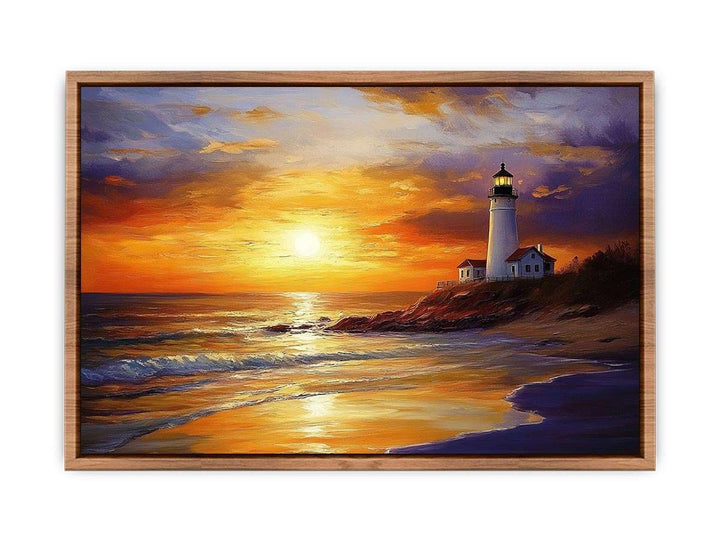 Lighhouse I Canvas Painting 