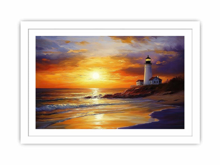 Lighhouse I Canvas Painting 