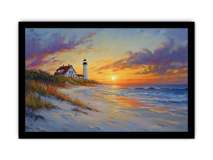 Lighhouse II Canvas Painting 