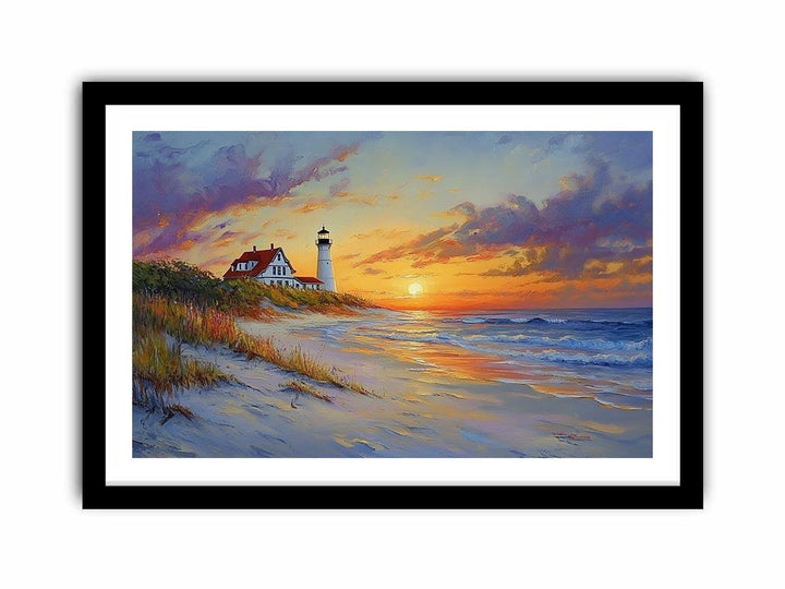 Lighhouse II Canvas Painting 