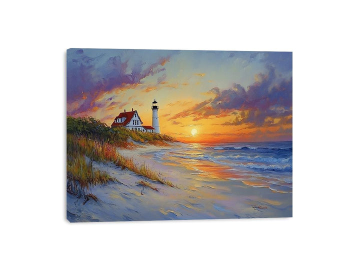 Lighhouse II Canvas Painting 