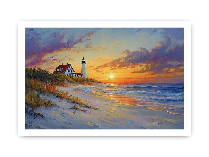 Lighhouse II Canvas Painting 