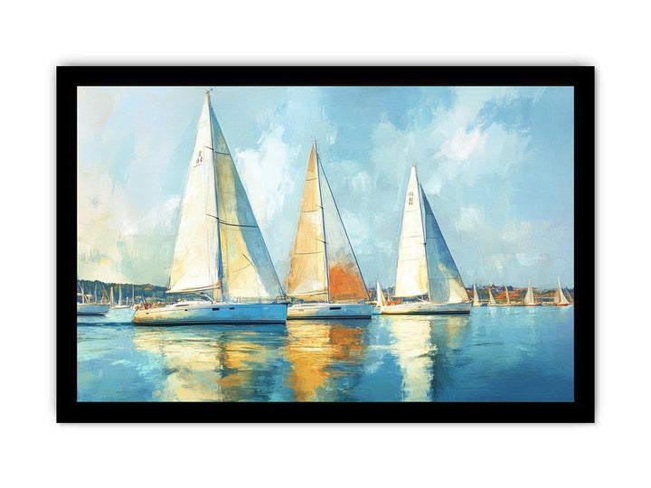 Bright Waters Canvas Painting 