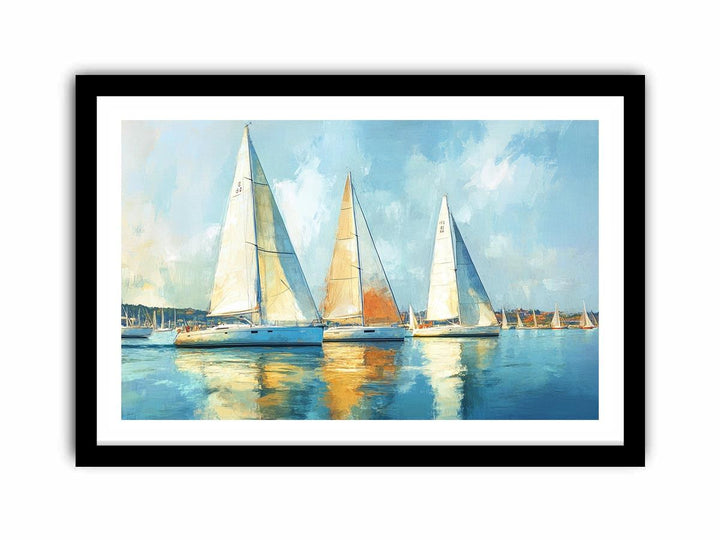 Bright Waters Canvas Painting 