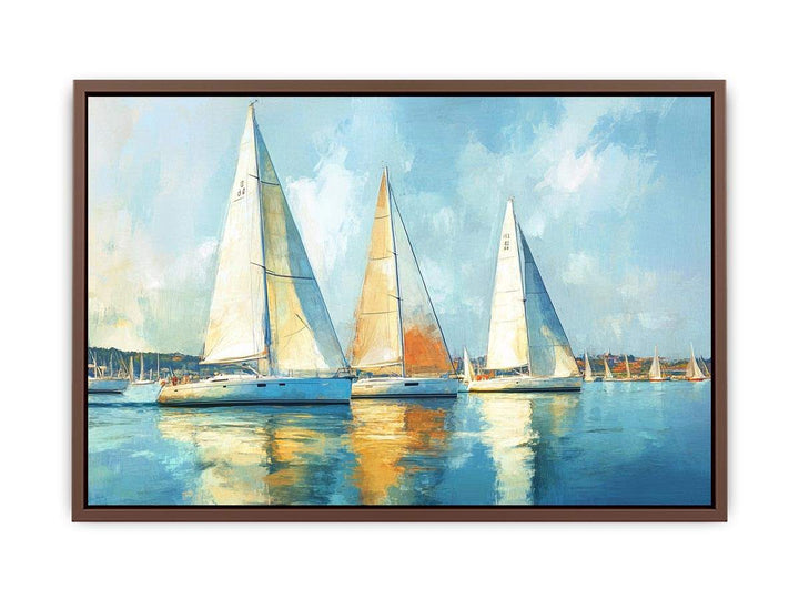 Bright Waters Canvas Painting 