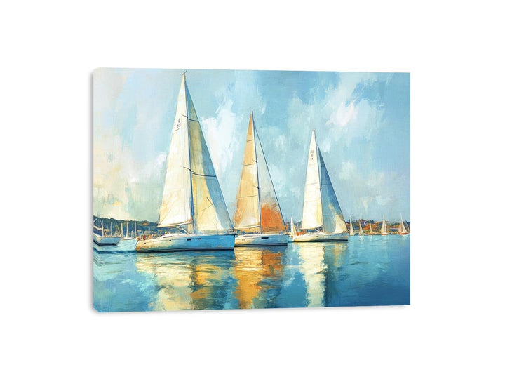 Bright Waters Canvas Painting 