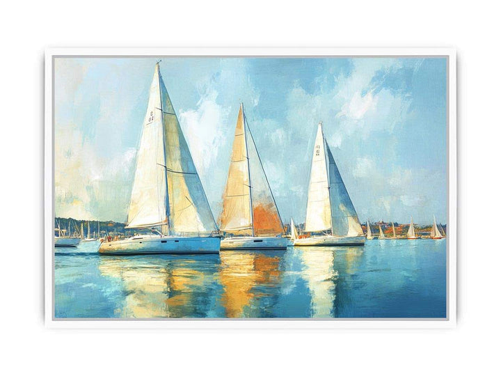 Bright Waters Canvas Painting 