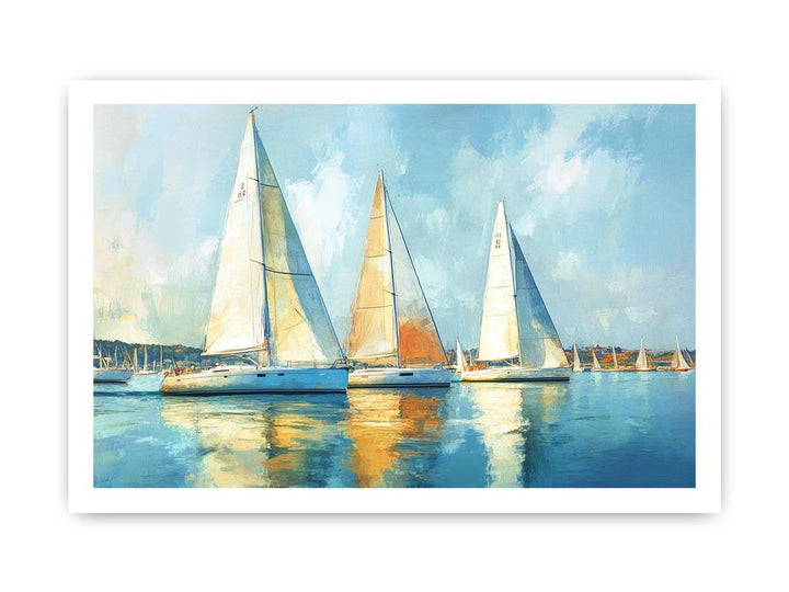 Bright Waters Canvas Painting 