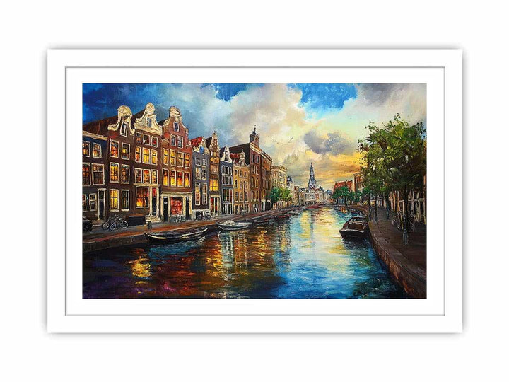 Amsterdam I Canvas Painting 