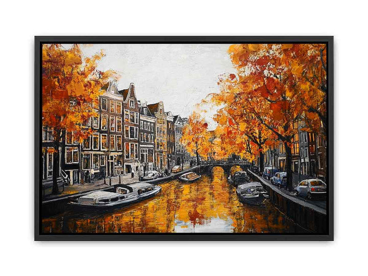 Amsterdam II Canvas Painting 