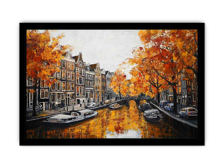 Amsterdam II Canvas Painting 