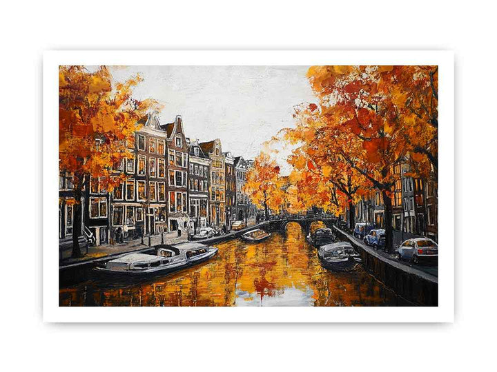 Amsterdam II Canvas Painting 